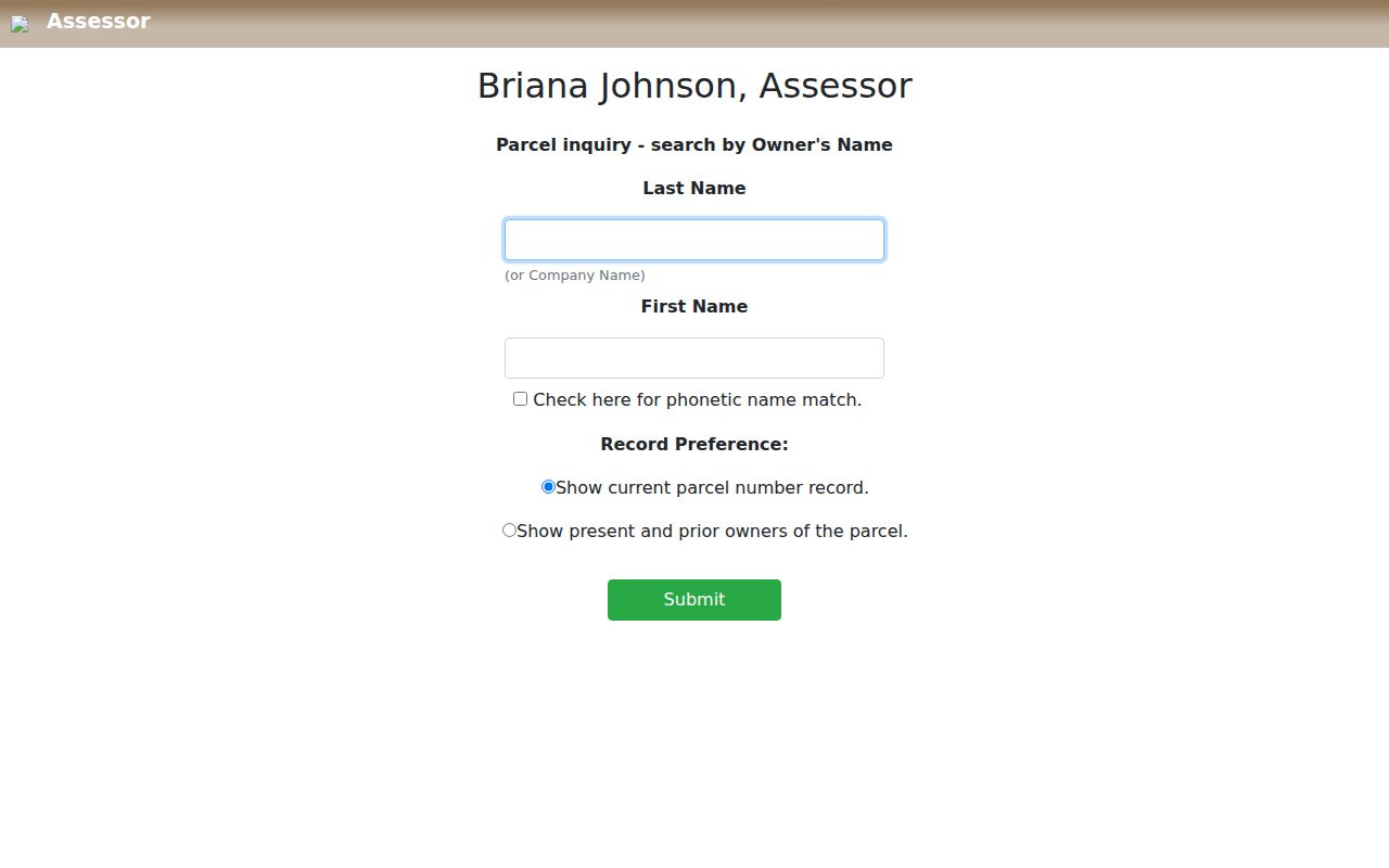 Summerlin South neighbors Clark County Assessor owner name search
